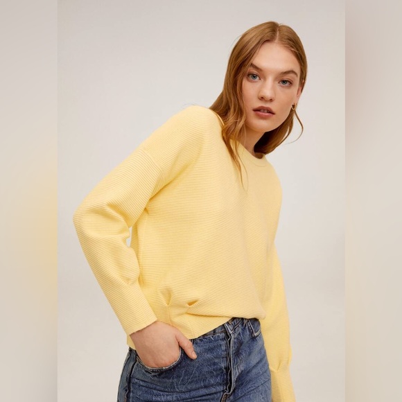 MANGO Puffed sleeves sweater - Picture 3 of 4